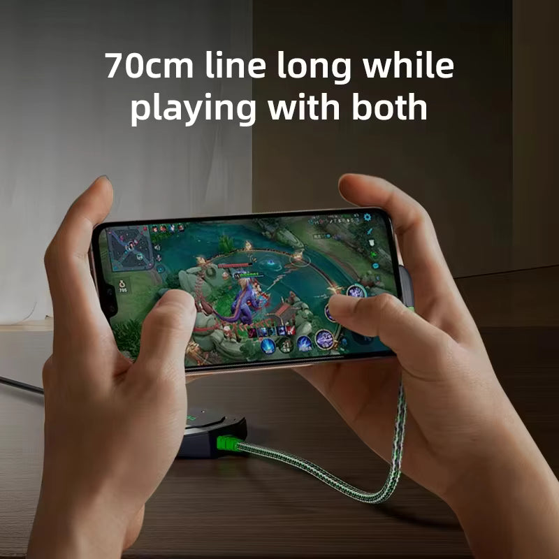 PIVA GS3 Pro Type-C Dock Converter USB Headphones Microphone Adapter Gaming and Live Streaming Fast Charging For iPad Pro 2024
