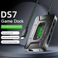 PIVA DS7 7-in-1 USB C Adapter Station Multiport Dongle Docking With HDMI 2 USB-A PD 100W USB-C Charging Port 3.5mm Ethernet Interface